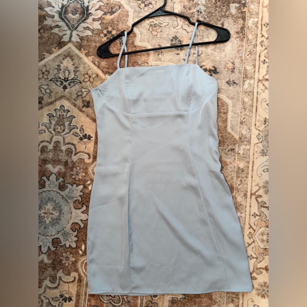 Satin Mini Dress